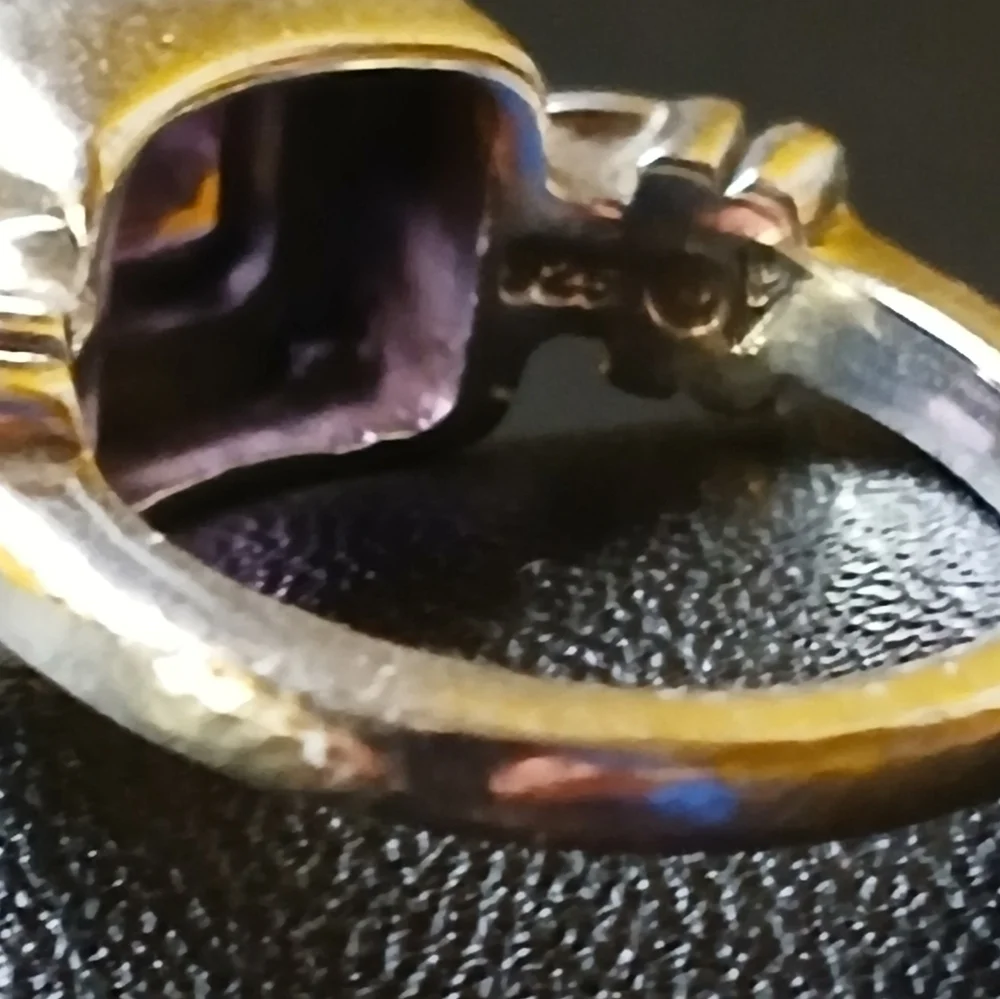 ✨️Silpada Amethyst 925 Misty Morning  Ring✨️ R-1158  Size 5 - Picture 10 of 10